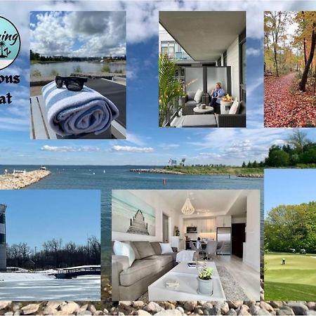 Stunning Stayz At Friday Harbour Beach Marina Resort Lake Simcoe Innisfil Exterior foto
