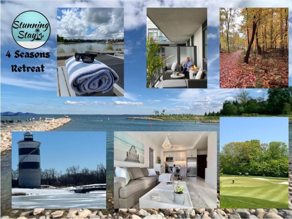Stunning Stayz At Friday Harbour Beach Marina Resort Lake Simcoe Innisfil Exterior foto